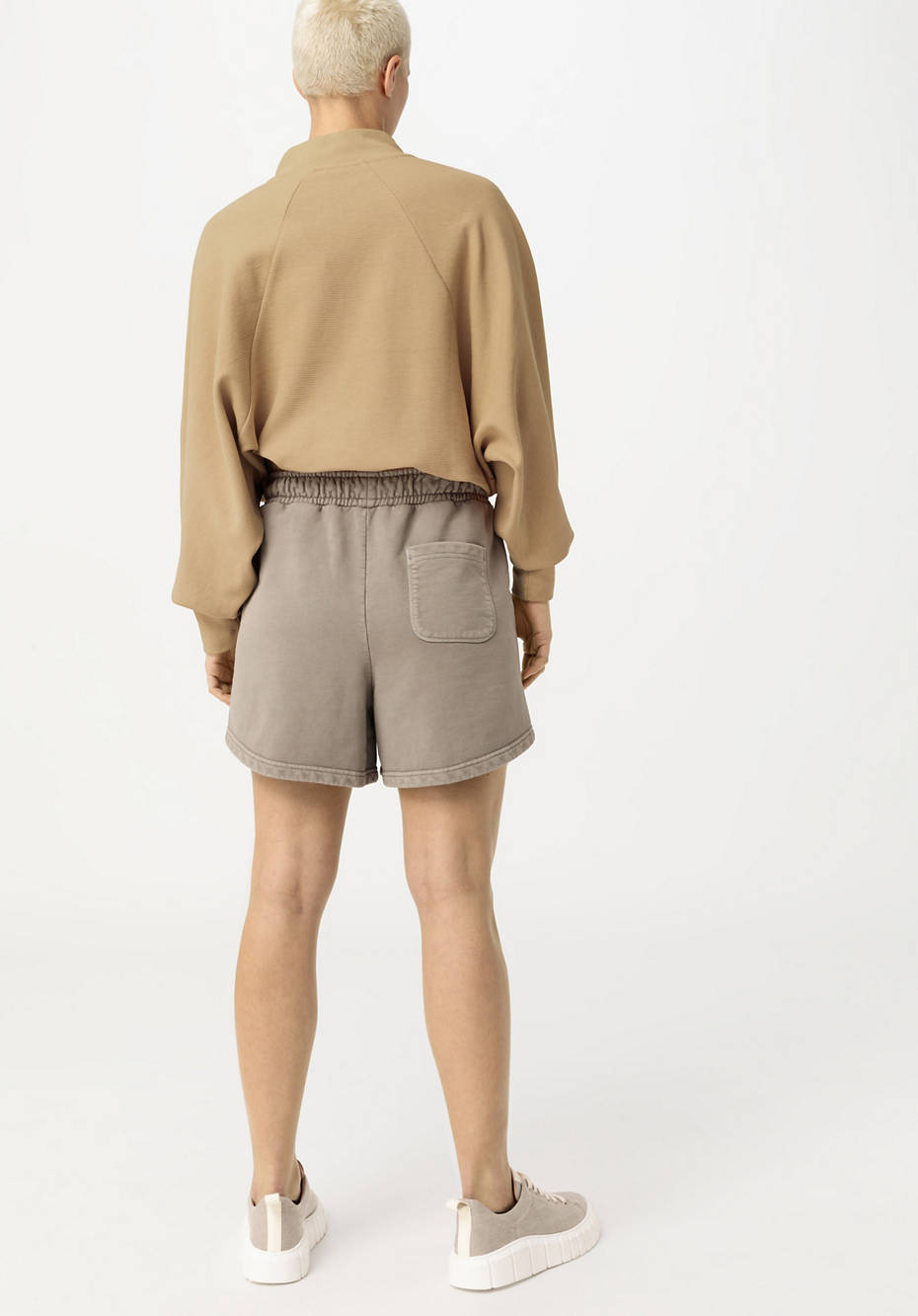 Shorts mineralgefärbt aus reiner Bio-Baumwolle