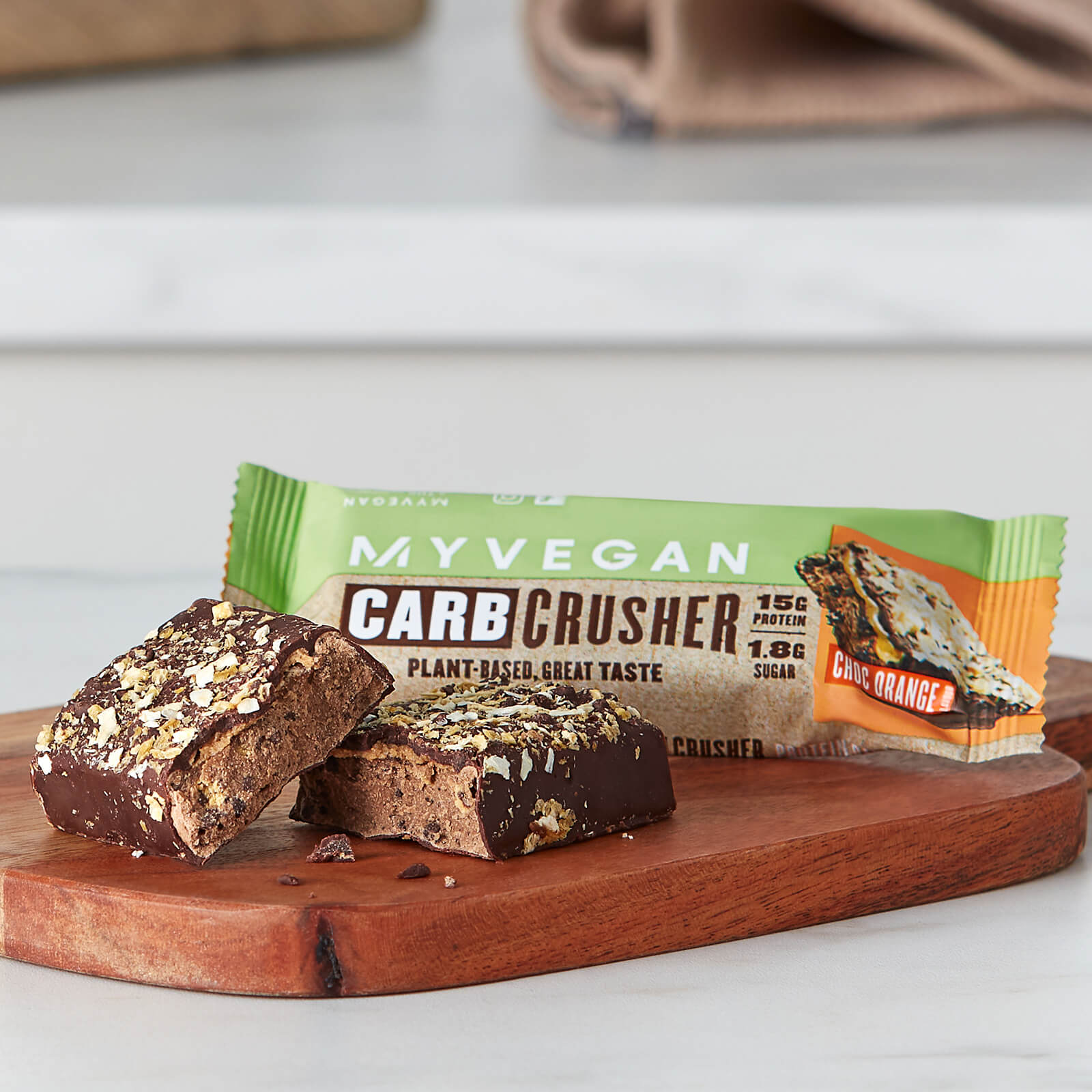 Vegan Carb Crusher, Chocolate Orange, 60g