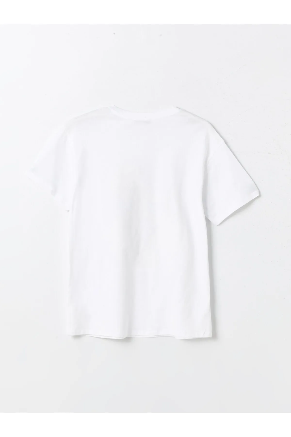 LC Waikiki  Bedrucktes, kurzärmliges Damen-T-Shirt mit Rundhalsausschnitt