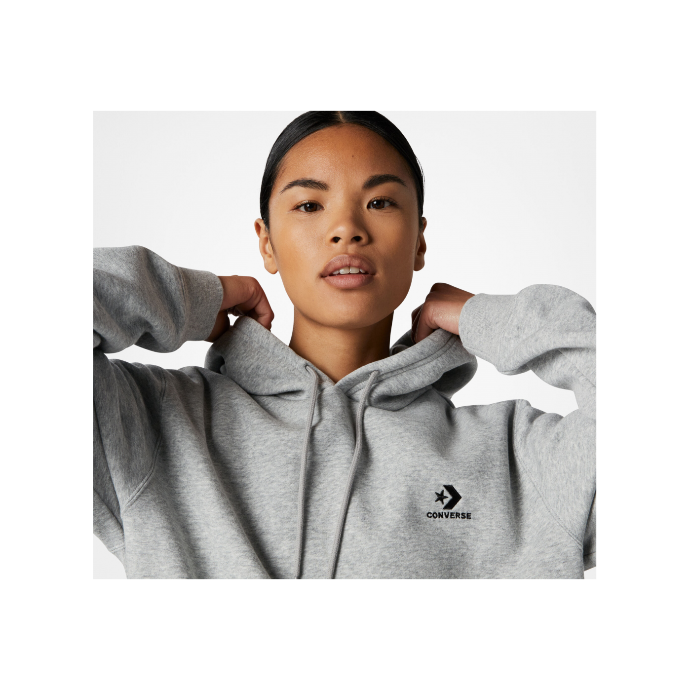 Converse Star Chevron Classic Hoody Beige F283
