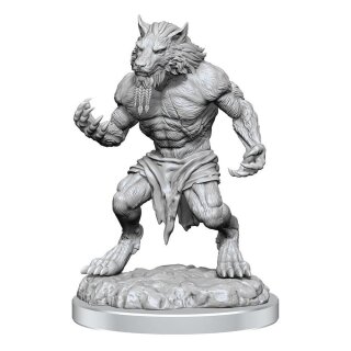 Critical Role Unpainted Miniatures: Fey Werewolves (2)