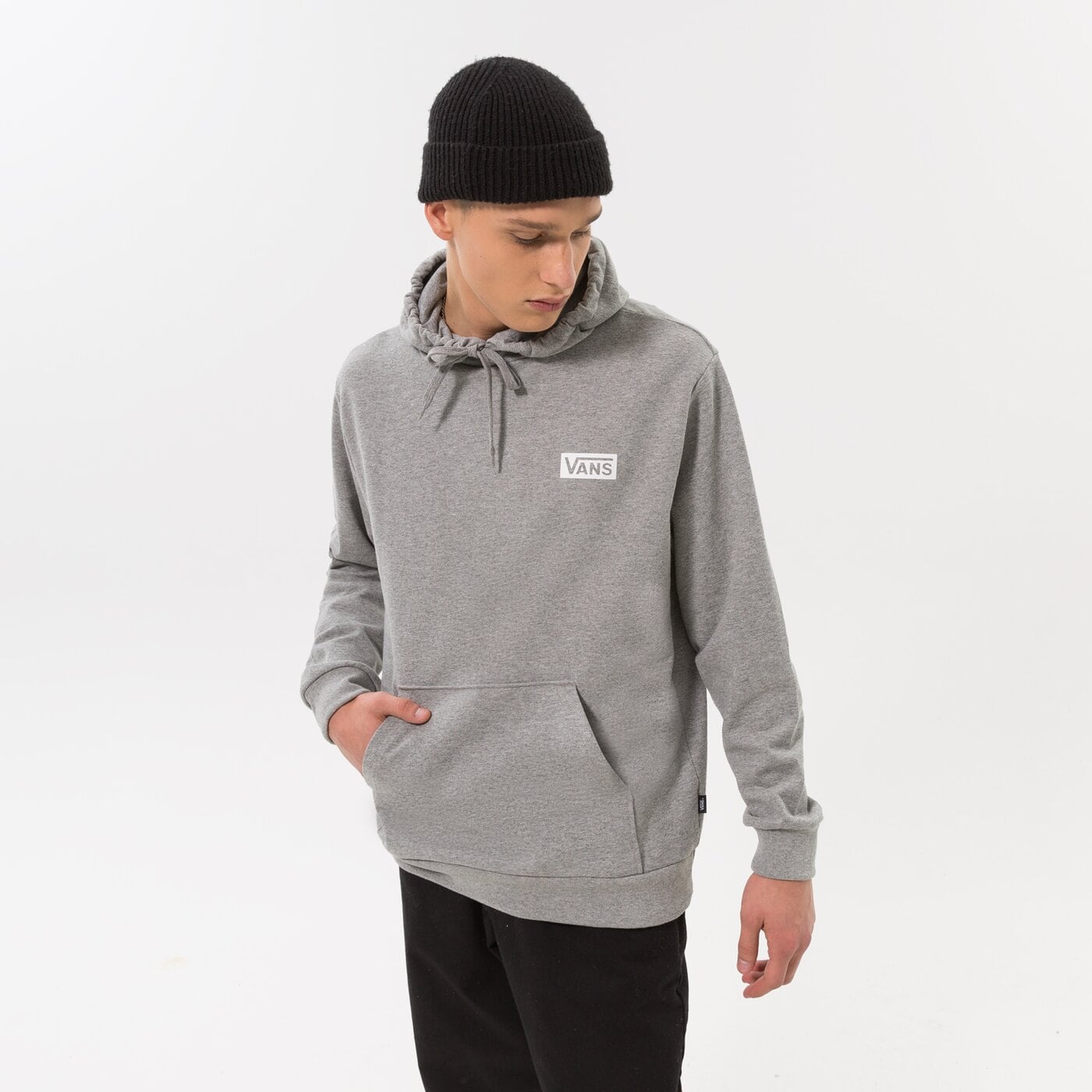 VANS SWEATSHIRT FOUNDATION MINI LOGO PO HOODY Grau
