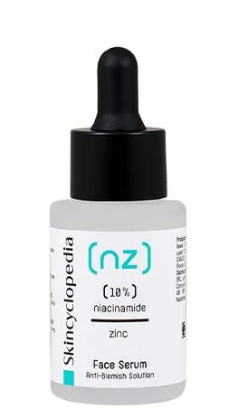 „Skincyclopedia“ veido serumas su 10 % niacinamido ir 1 % cinko