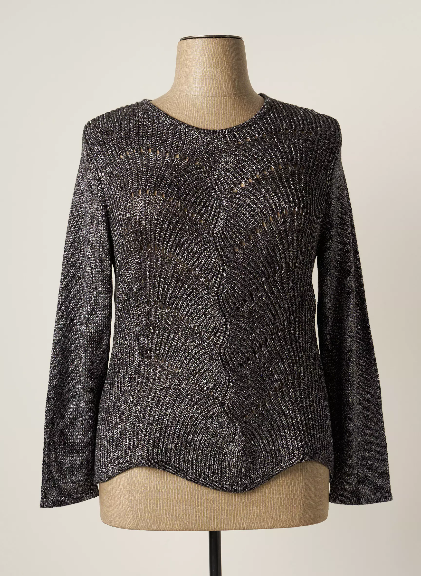Gelco Pulls Femme couleur gris