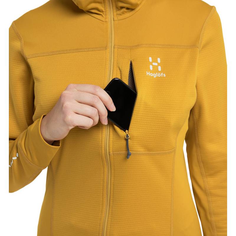 Haglöfs L.I.M Mid Multi Hood Fleecejacke Damen