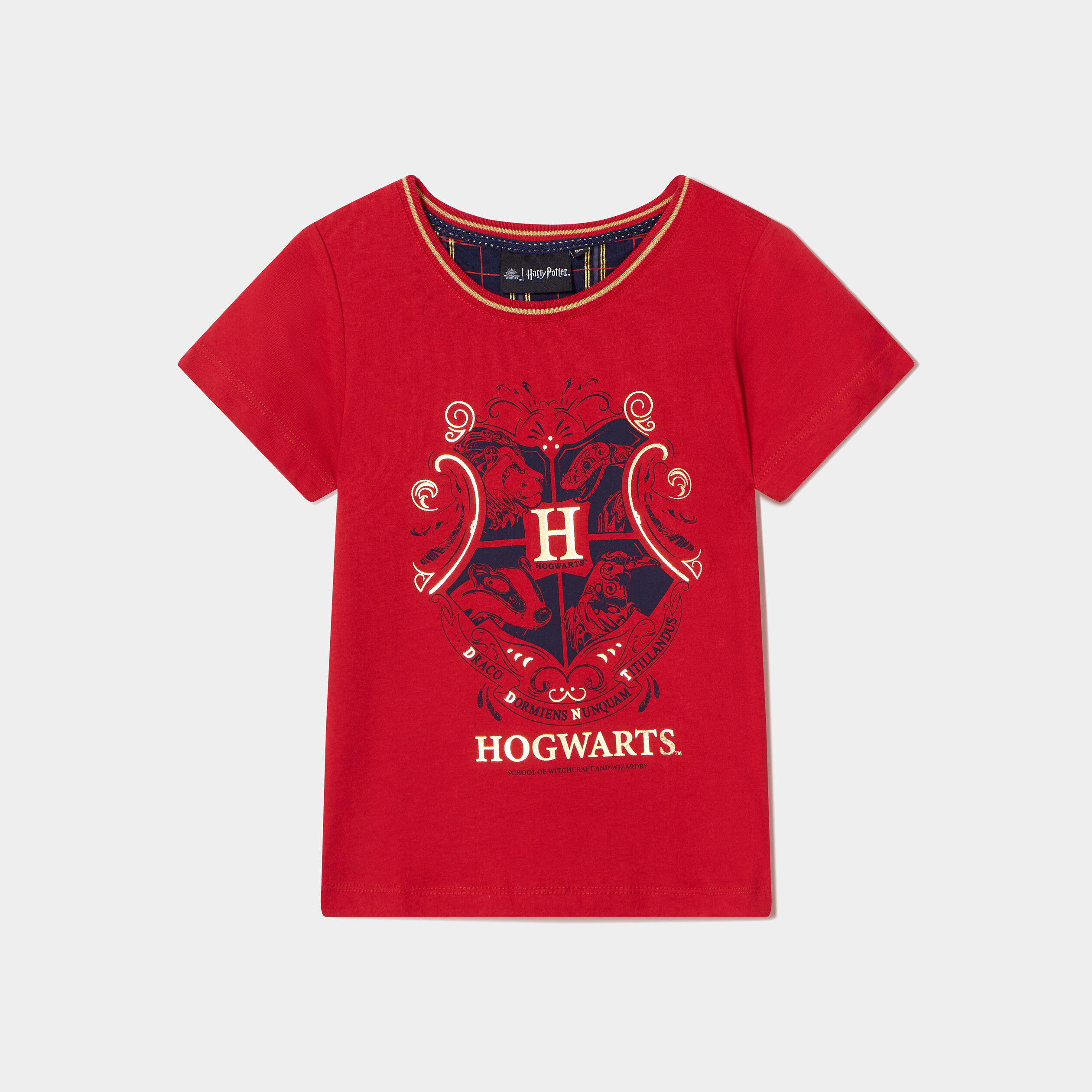 T-shirt manches courtes Harry Potter bordeaux fille | La Halle