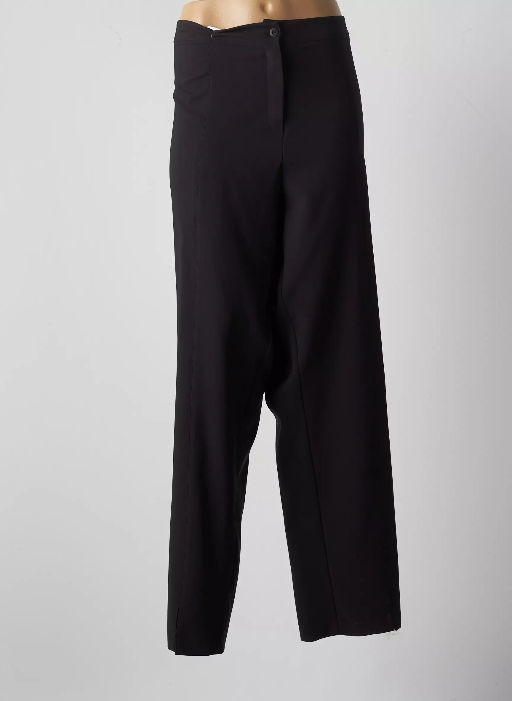 Franck Anna Pantalons Droits Femme couleur noir
