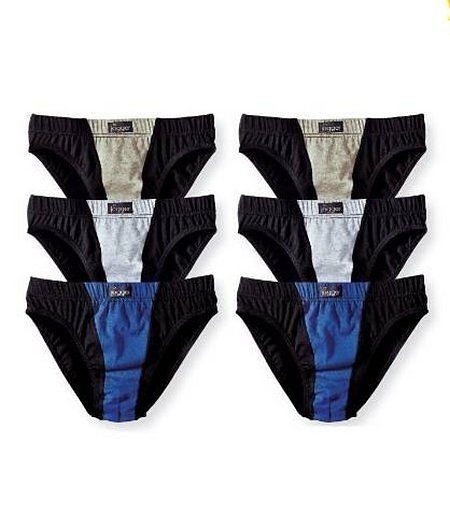 le jogger® Slip (Packung, 6-St) mit farblich abgesetztem Einsatz
