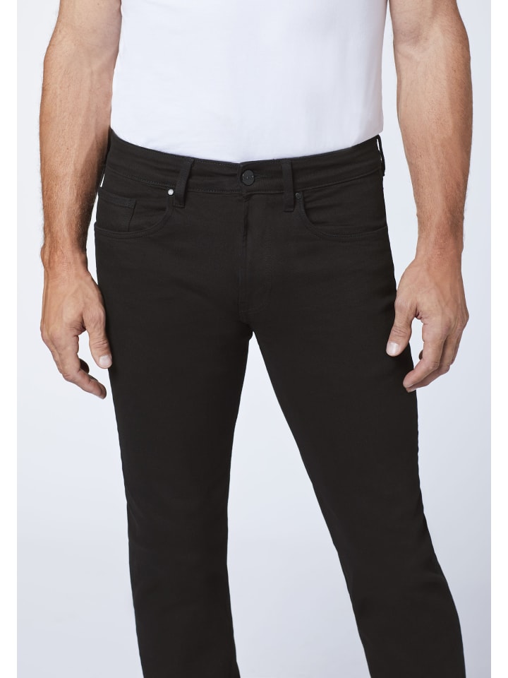 Oklahoma Jeans Jeans in Schwarz günstig kaufen