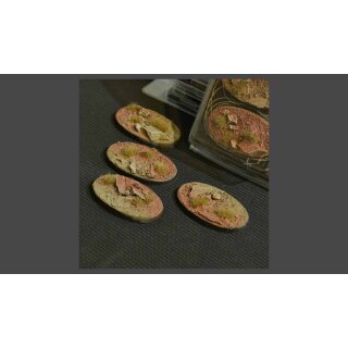 Badlands Bases, Oval 60mm Battle Ready (4)
