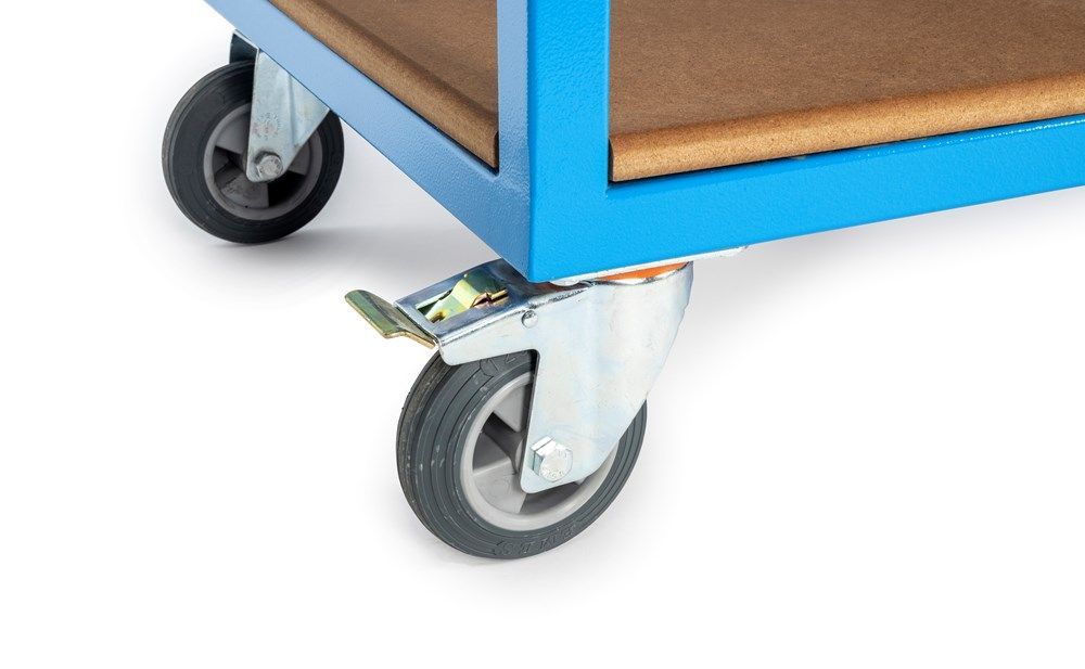 Banc de lucru mobil Huvema K8027 cu perete pentru scule