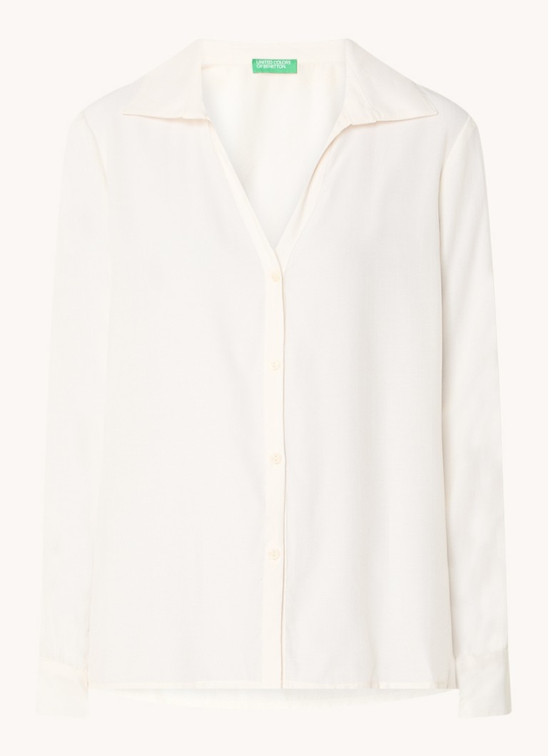 Camicia con colletto Benetton