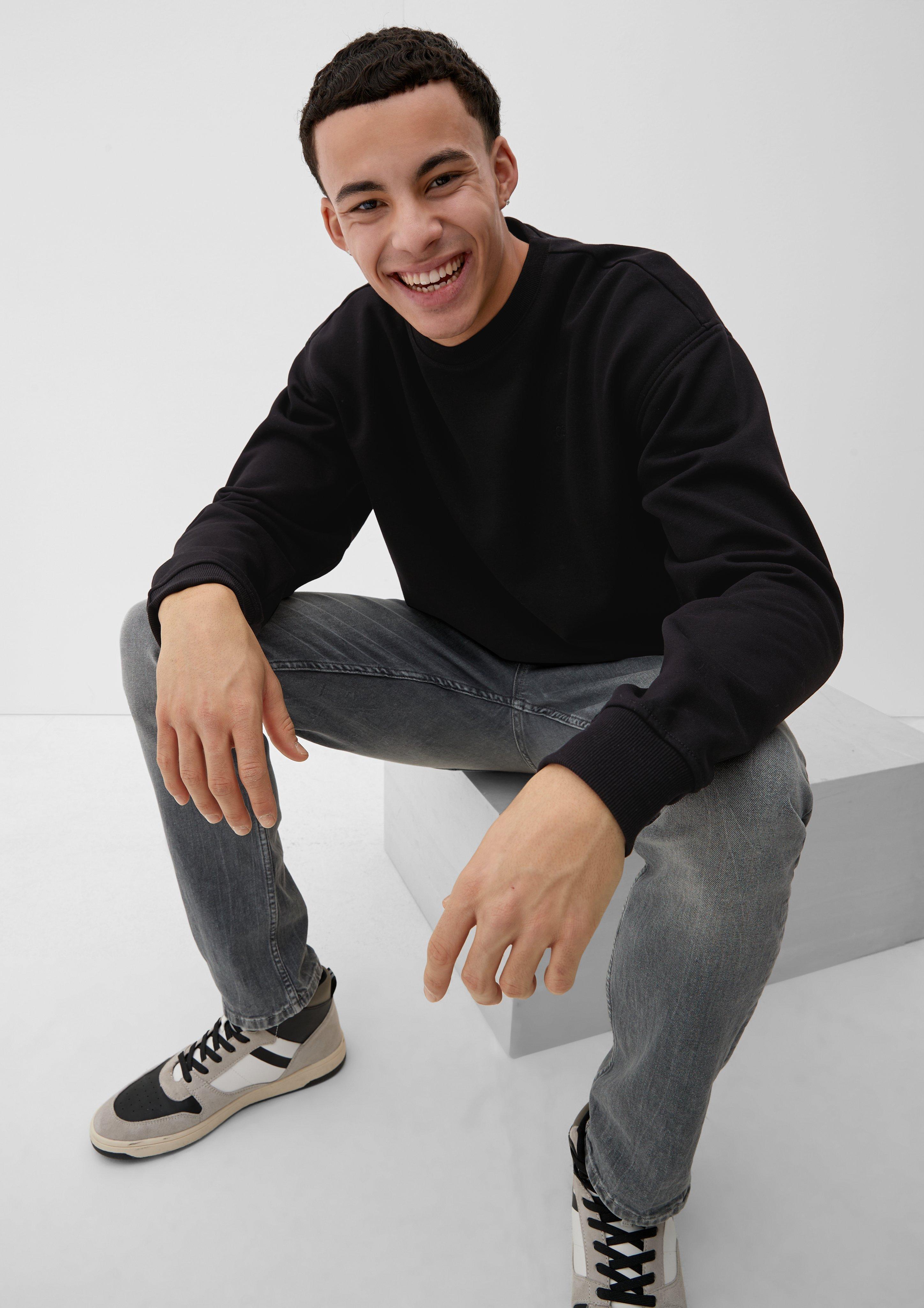 Sweatshirt mit Logostickerei  2125936-99L0