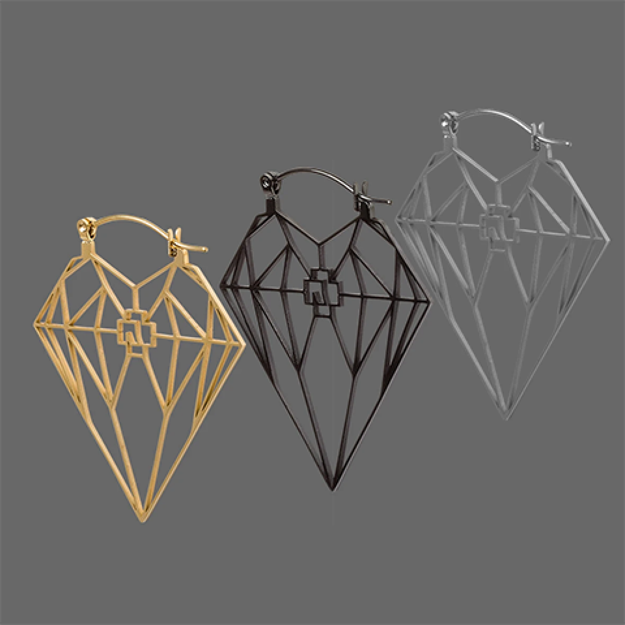 Ohrhänger ”Diamant”