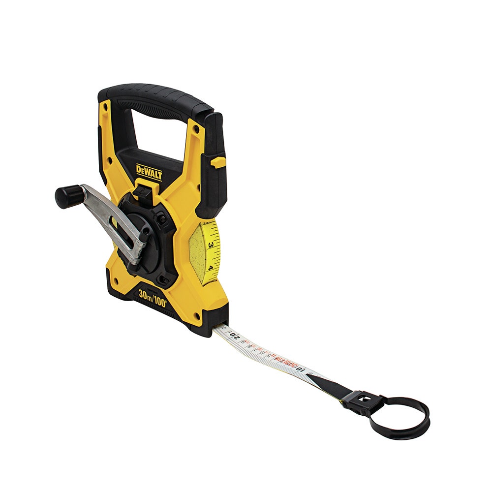 DEWALT 30M Open Reel Fibreglass Long Tape DWHT34146