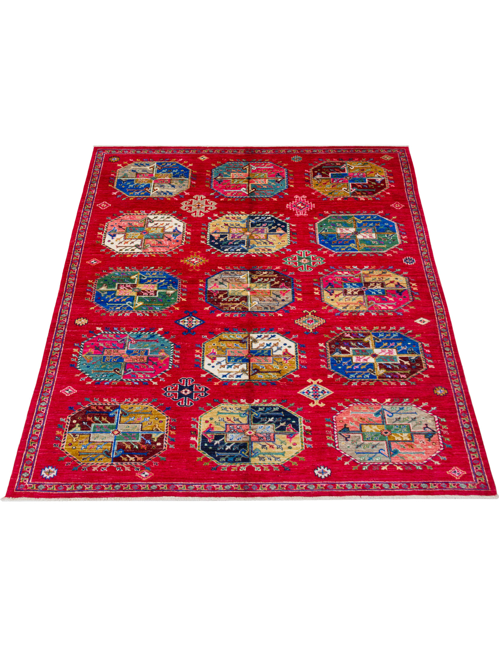 Buchara Ghazni ca. 174 x 242 cm, Unikat / Einzelstück