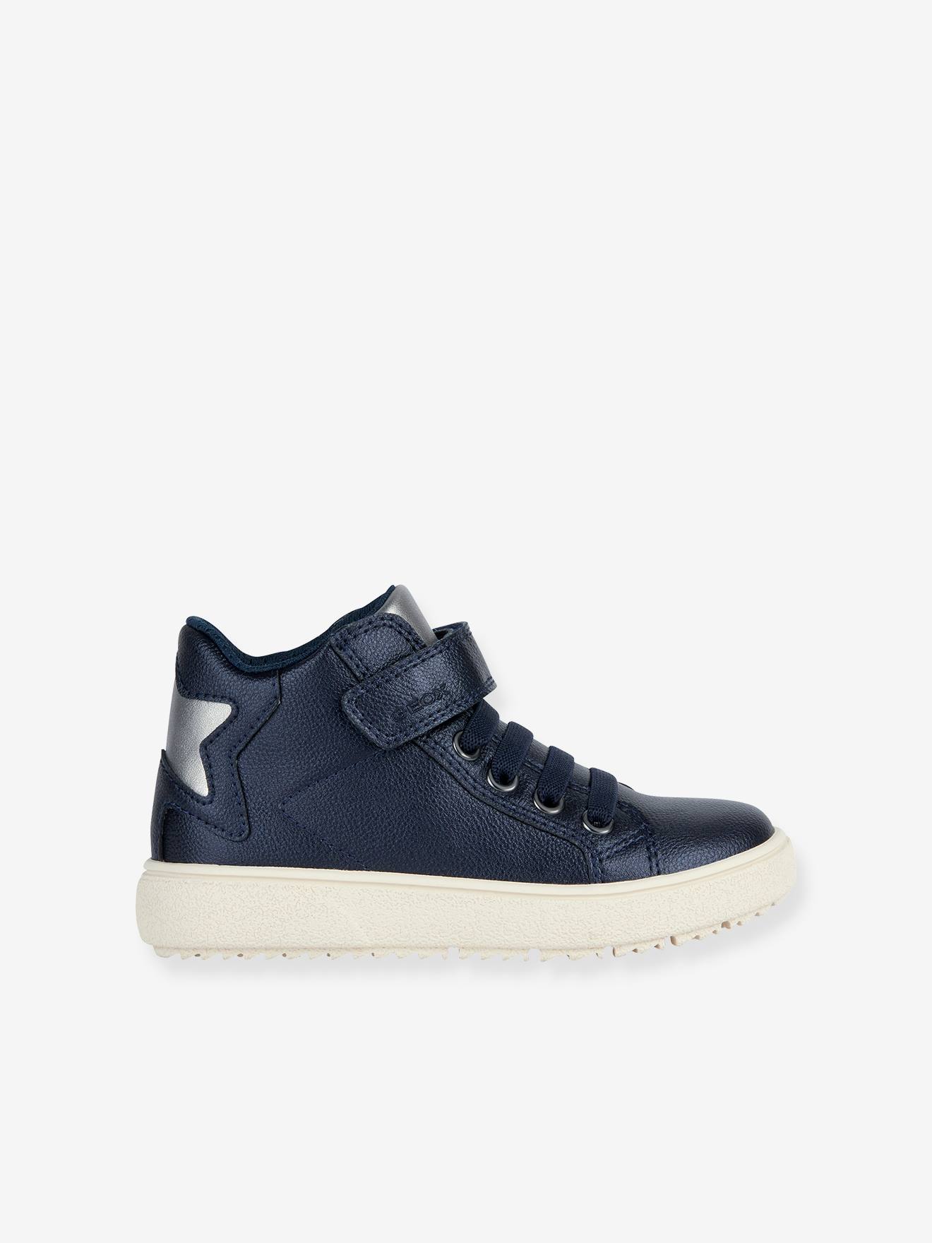 Geox Kinder High-Sneakers mit Schnürung & Klett J Theleven Girl GEOX - schwarz