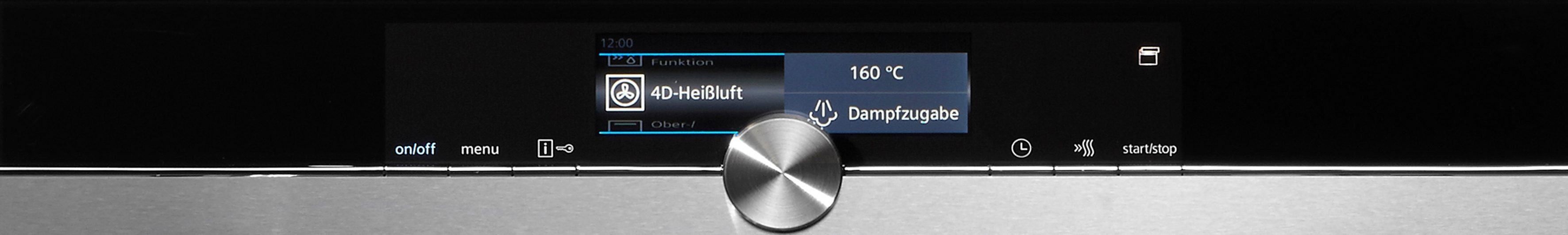 SIEMENS Backofen mit Mikrowelle HM678G4S1