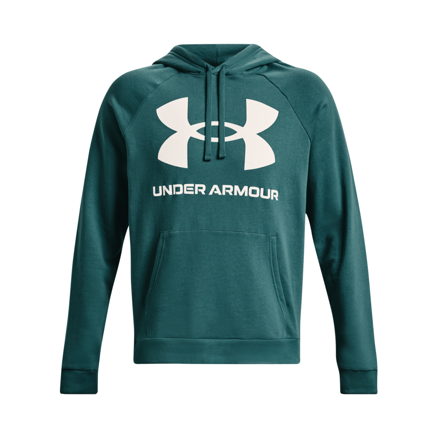Under Armour Rival Fleece Big Logo Hoody Grün F722