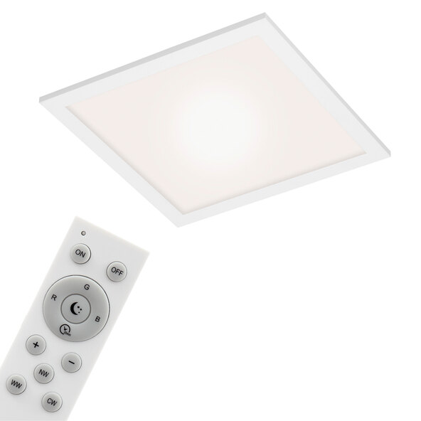 WiFi-RGB/CCT-LED-Deckenleuchte, quadratisch