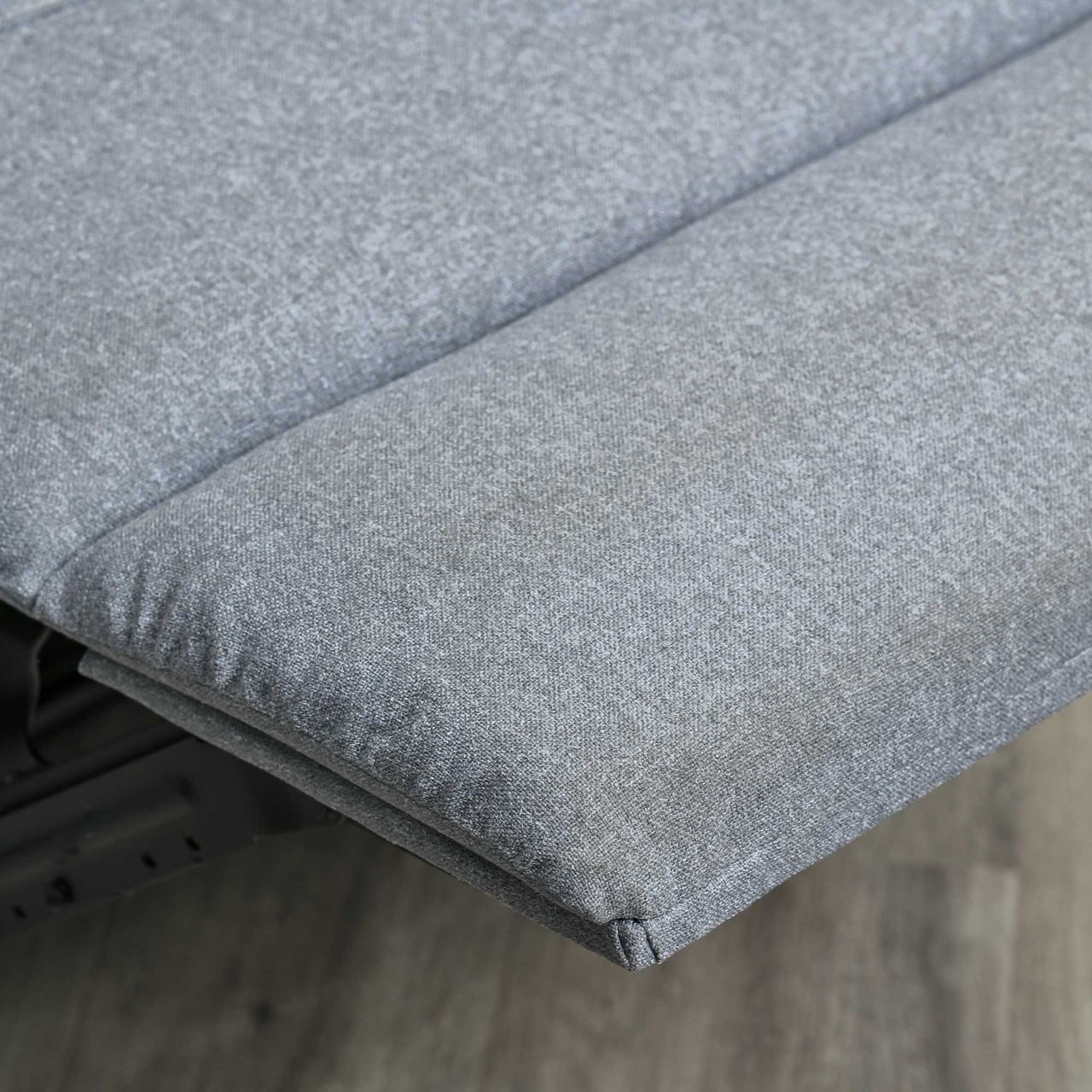 HOMCOM Fernsehsessel Relaxsessel mit Liegefunktion TV-Sesse Polyester Grau