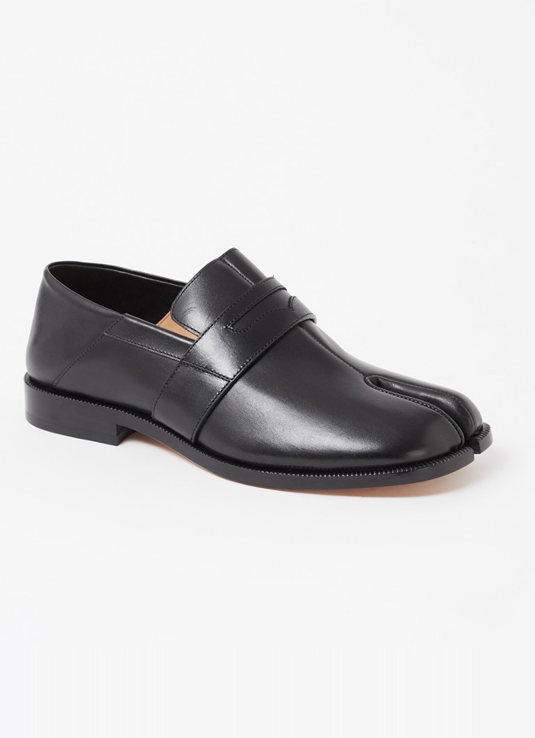 Mokasyny Maison Margiela Tabi ze skóry cielęcej