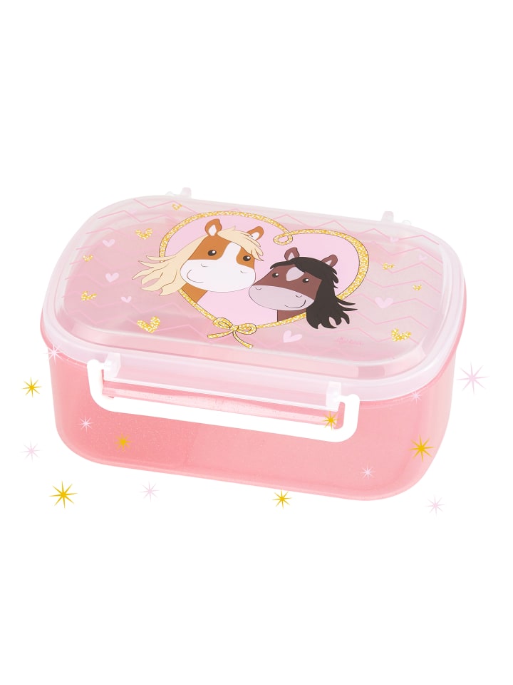 Sigikid Brotdose Lunchbox mit Rohkostschälchen in roségoldfarben günstig kaufen onesize