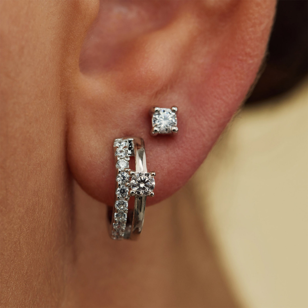 Parte Di Me Ponte Vecchio Créoles Boucles d'oreilles