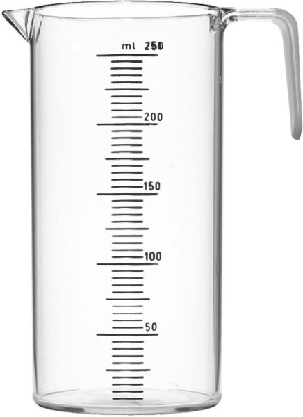Efalock Messzylinder 250ml Messbehälter