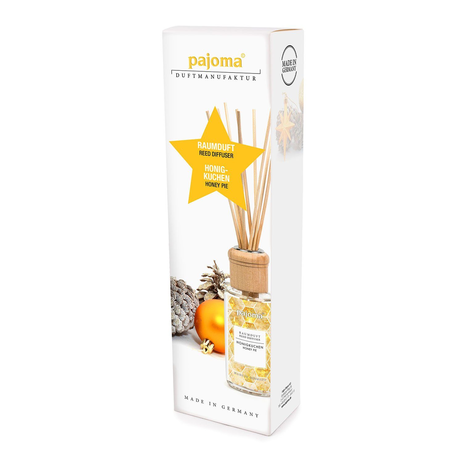 pajoma® Raumduft Honigkuchen, 100 ml, Lufterfrischer in Geschenkverpackung