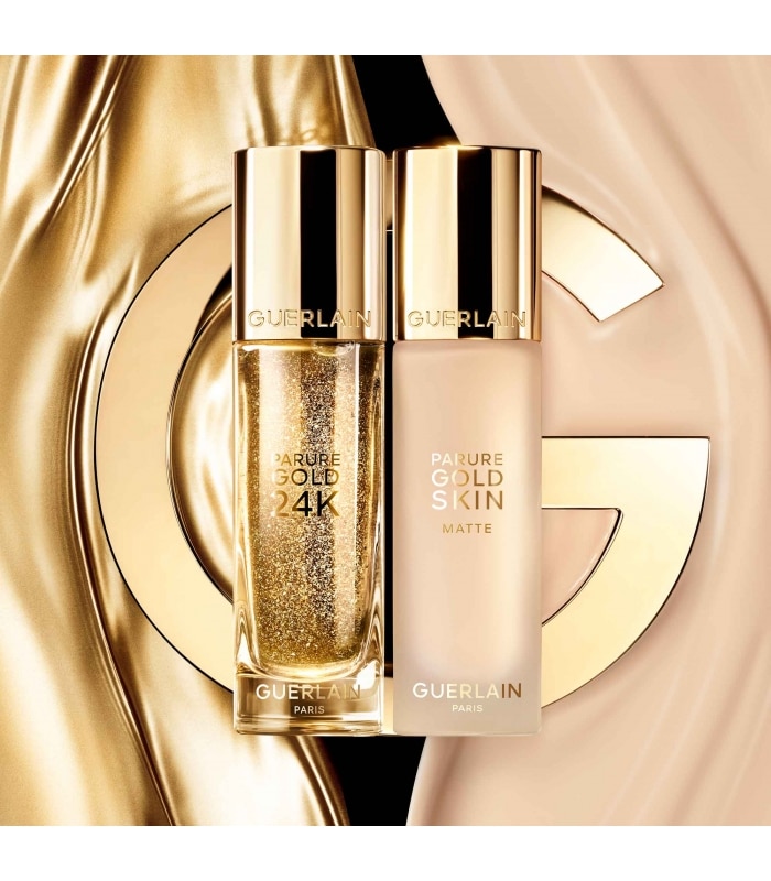 Guerlain-parure gold 24K-Base de Teint Perfectrice Concentré d’Éclat - Hydratation 24H