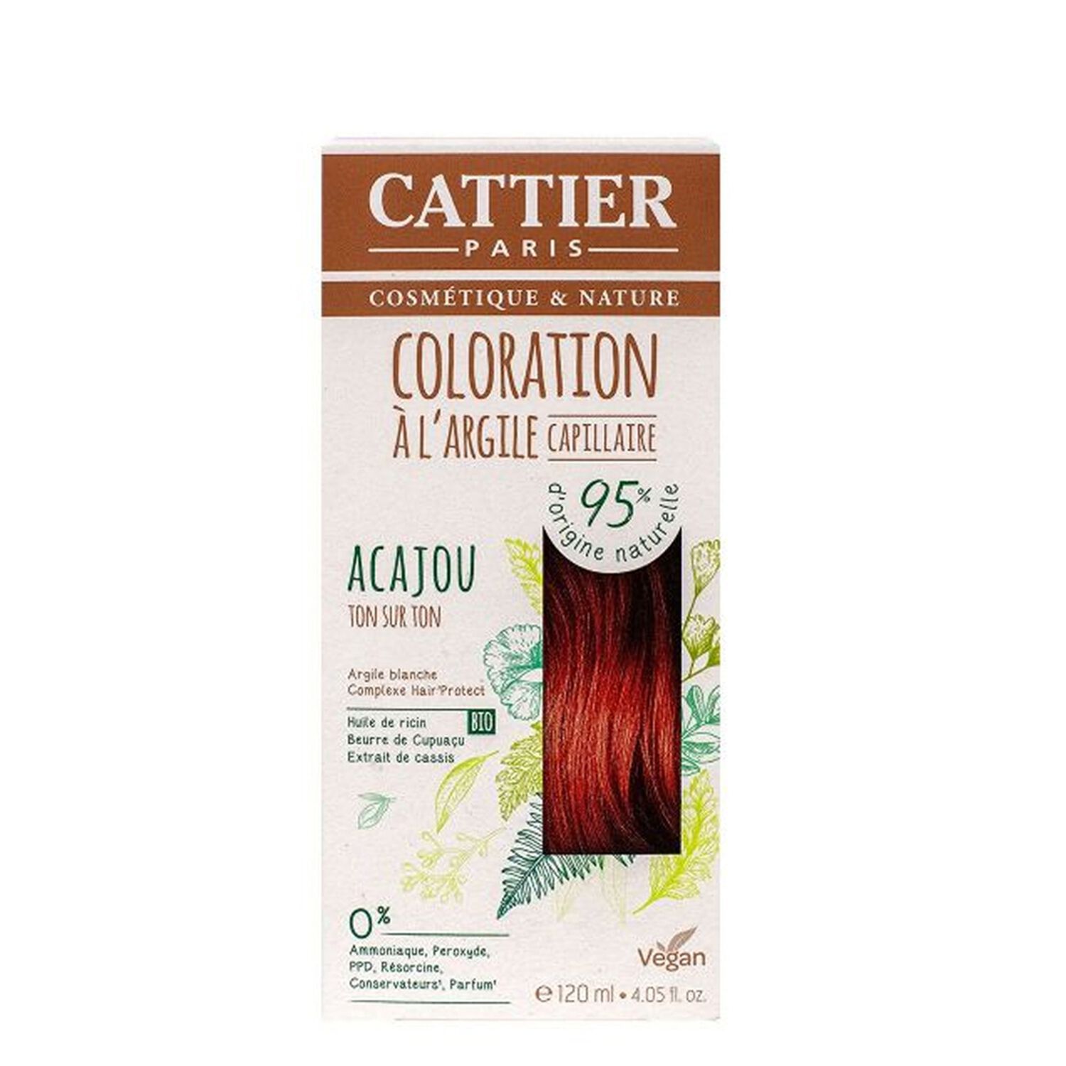 Cattier Coloration à l'Argile Ton Sur Ton 120 ml