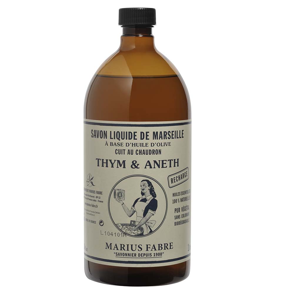 Marius Fabre Flüssigseife Thymian-Dill Nature 1000 ml
