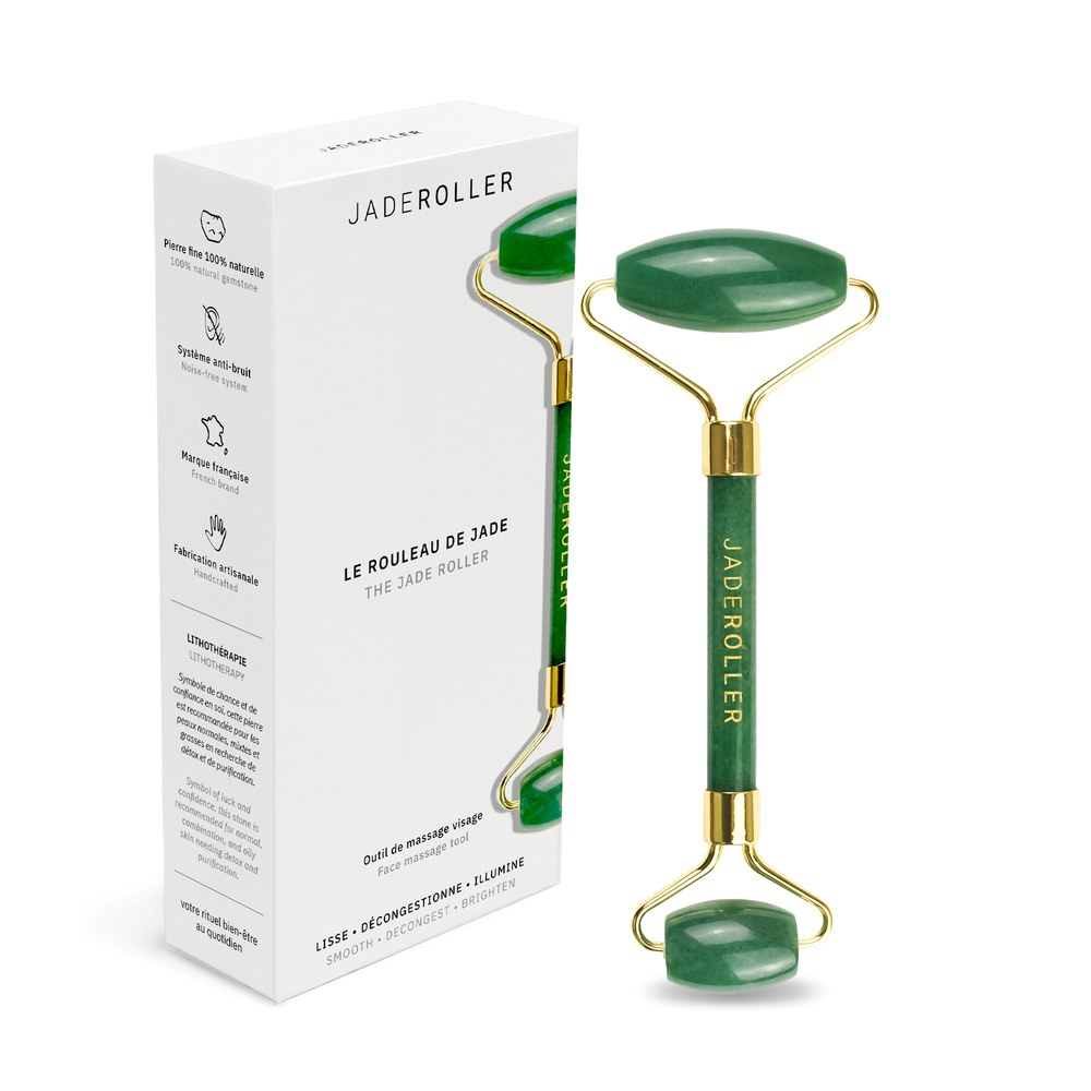 Jade Roller Le Rouleau de Jade Roll-on de massage