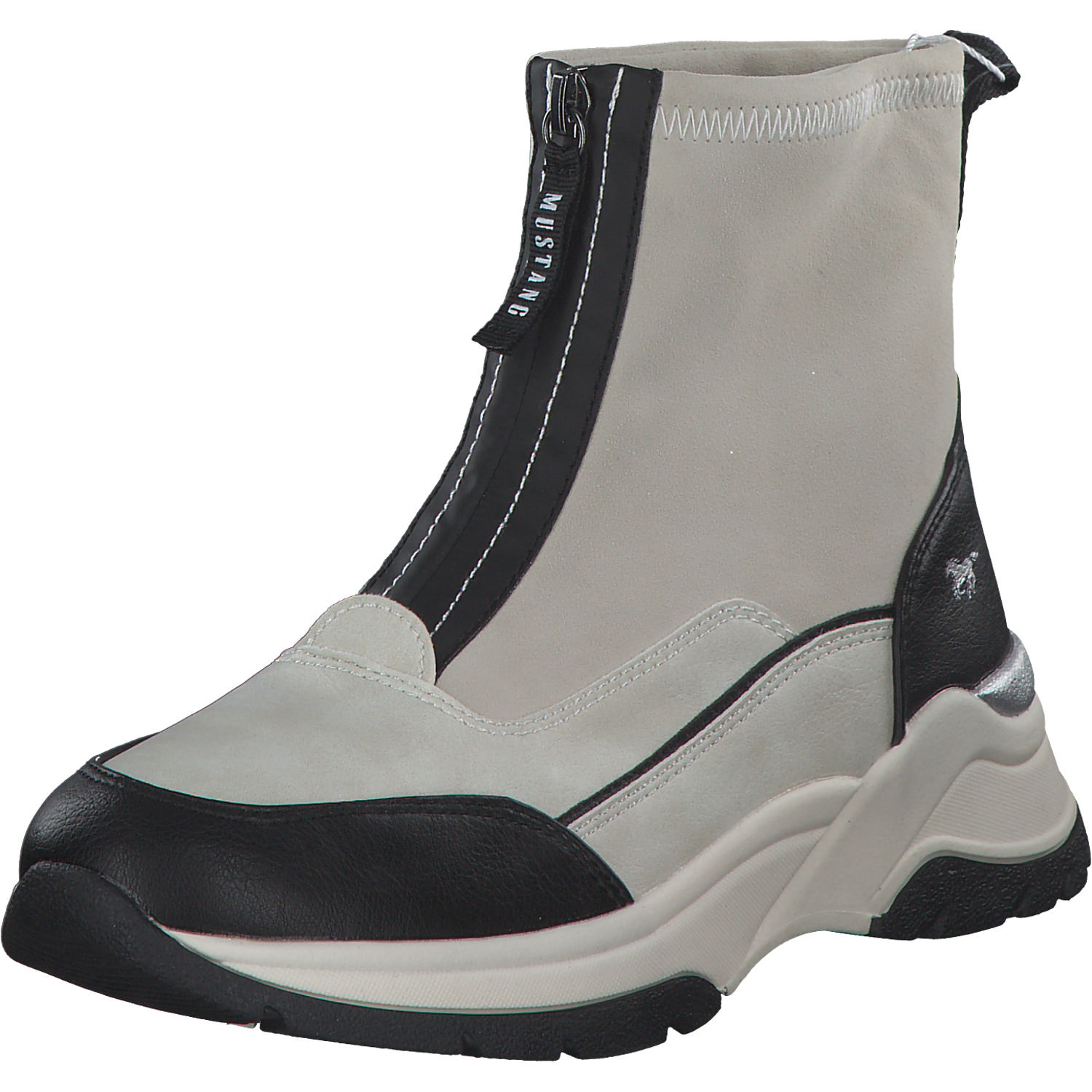 Mustang 1438501, Stiefeletten, Damen, Beige