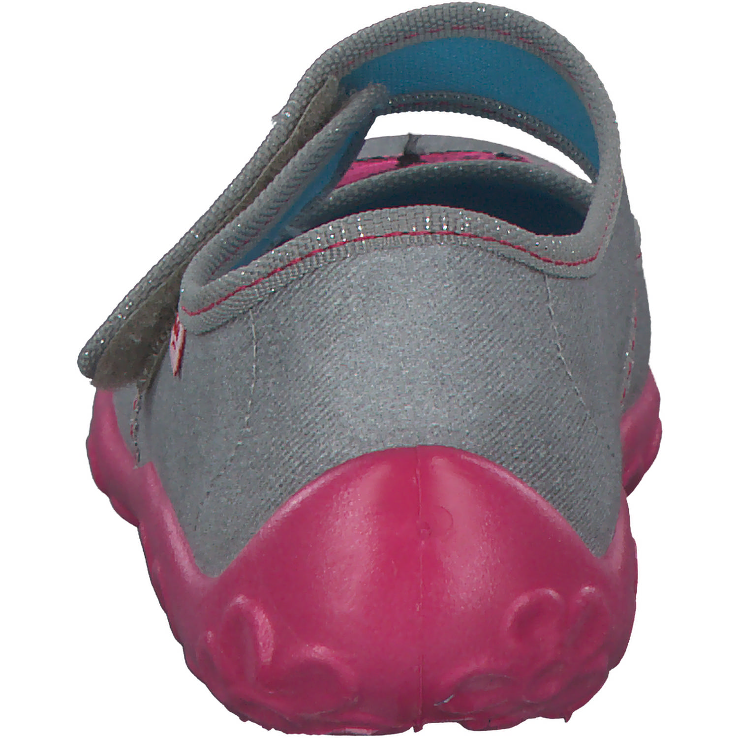Superfit BONNY 00280, Hausschuhe, Kinder, grau/pink