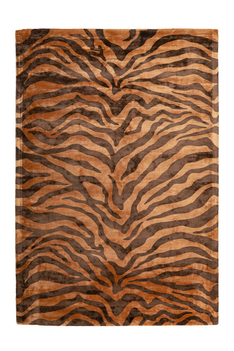 Padiro Teppich Braun / Dunkelbraun 80cm x 150cm
