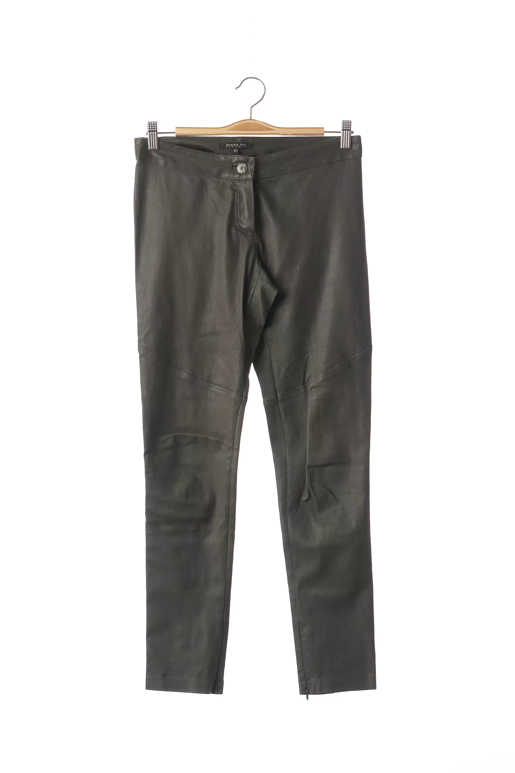 Patrizia Pepe Firenze Pantalon7 8 Femme couleur vert