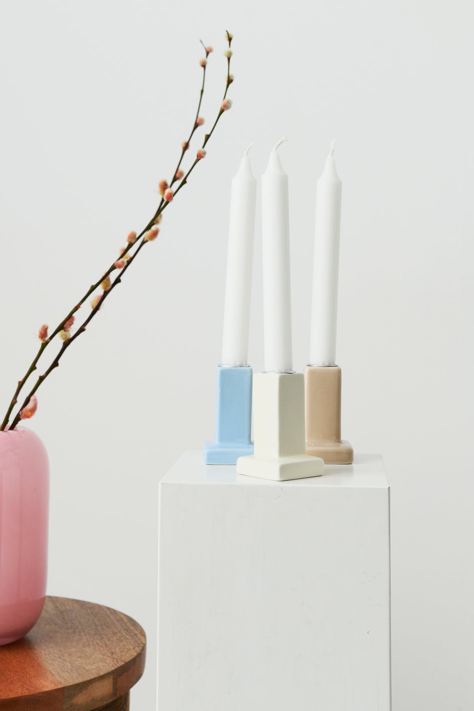 Square candle holder