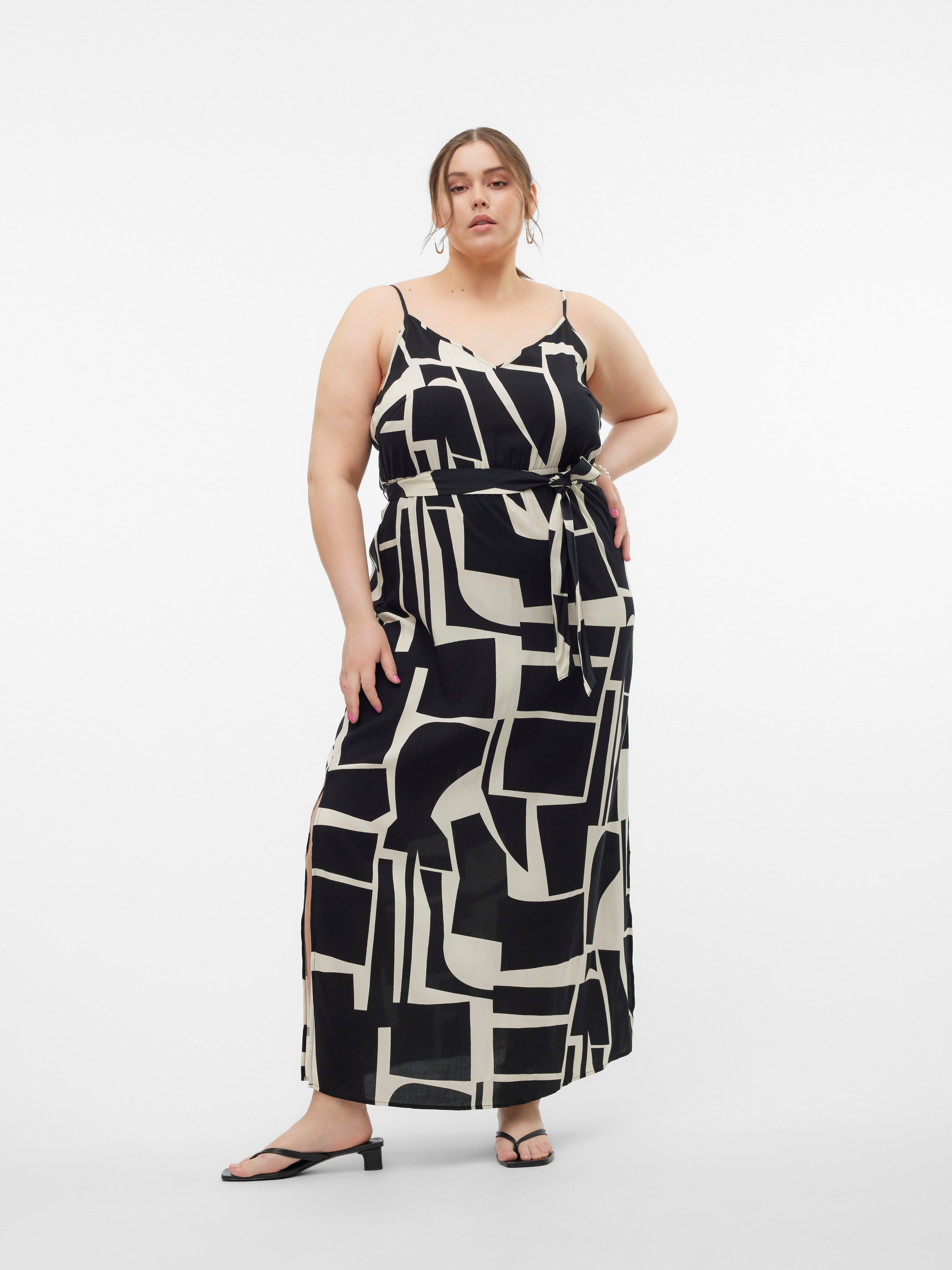 VMCEASY Langes Kleid