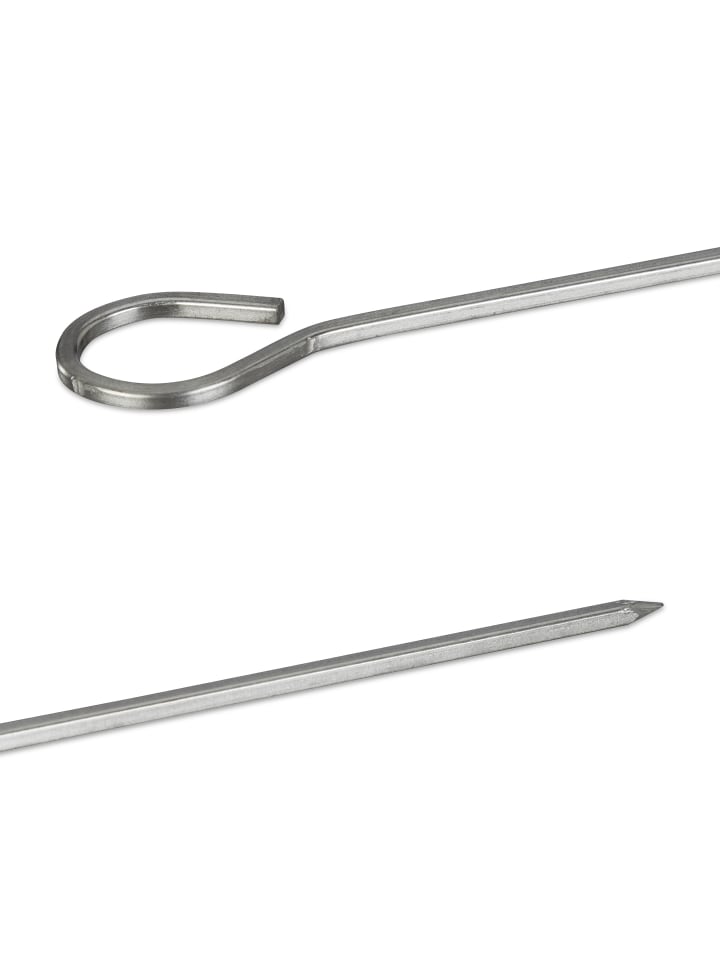relaxdays 30 x Schaschlikspieße in Silber günstig kaufen onesize