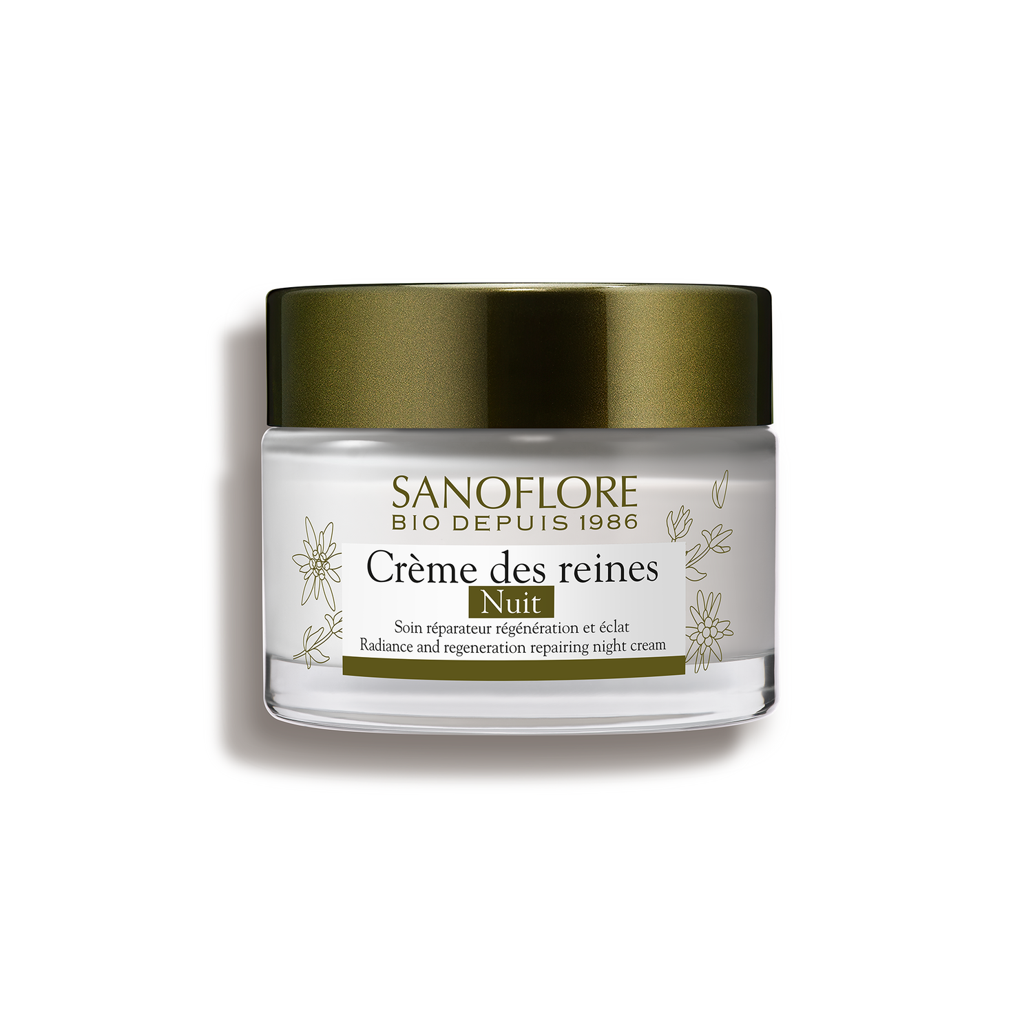 Sanoflore Crème des Reines Nuit Soin de Nuit Anti-âge régénérant 50 ml