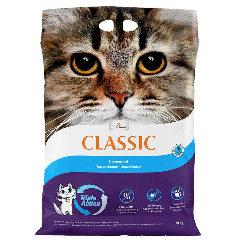 Sparpaket Intersand Classic Katzenstreu zu TOP-Preisen | bitiba %