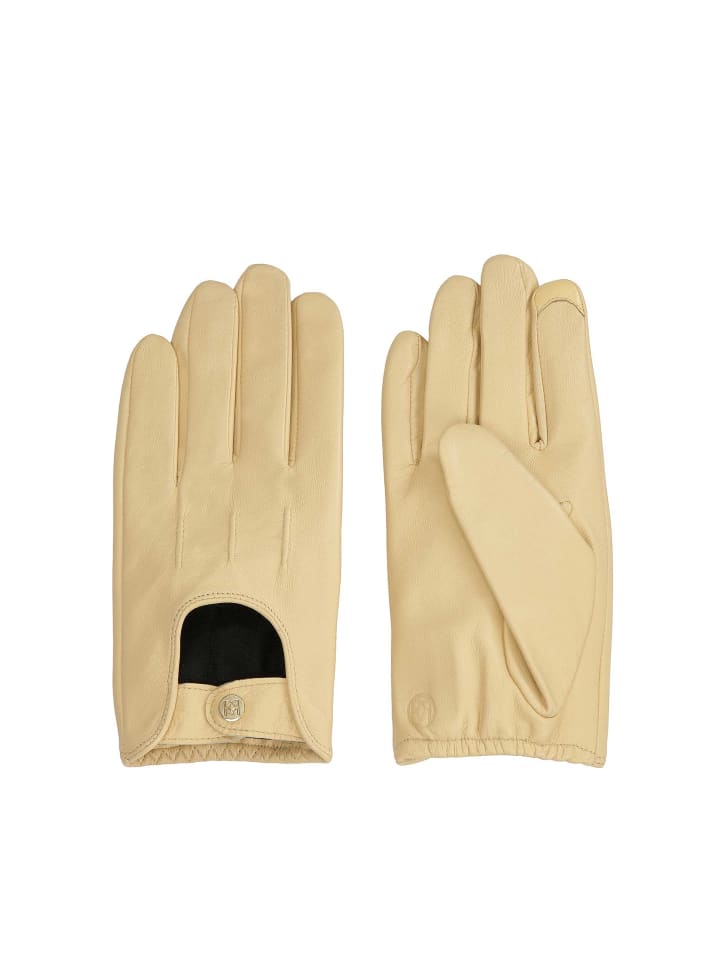 Kazar Handschuhe (Echt-Leder) in Beige günstig kaufen