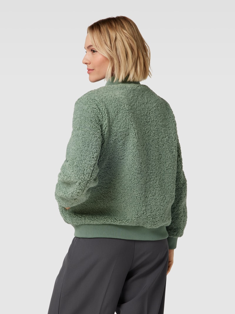 Bomberjacke mit Reißverschluss in mint