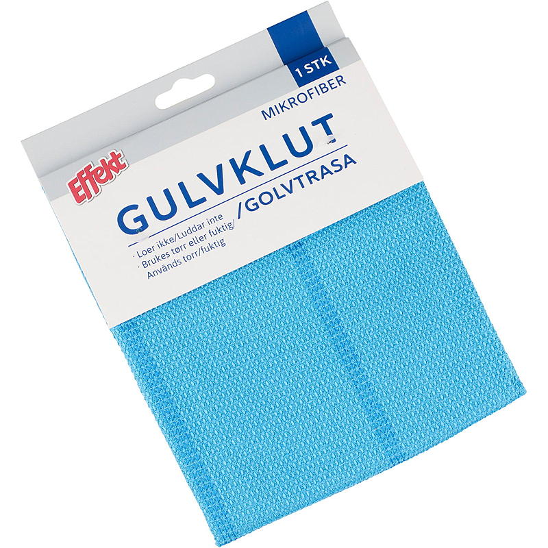 Effekt Gulvklut 44x44 cm, mikrofiber, Effekt