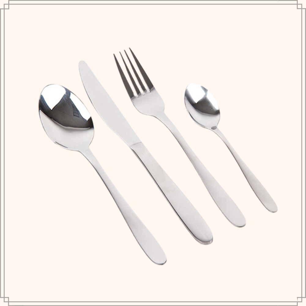 Orange85 16-teiliges RVS Besteckset