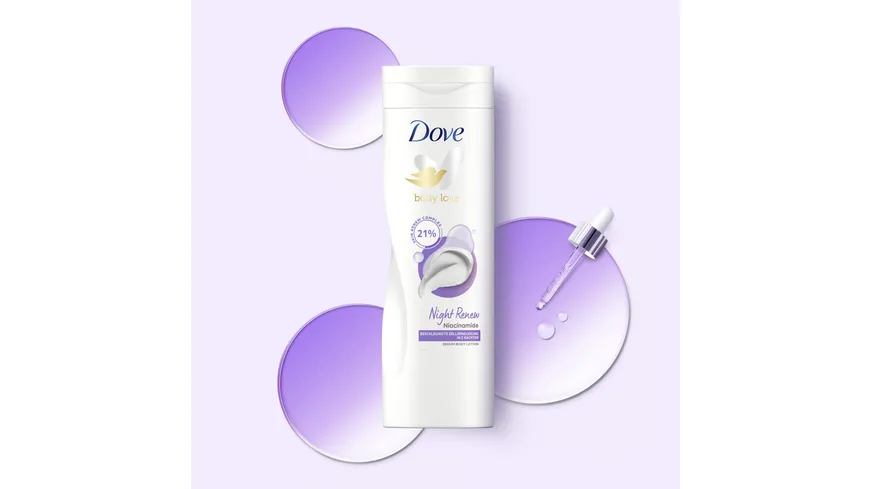 Dove Body Lotion Night Renew Serum 400 ml