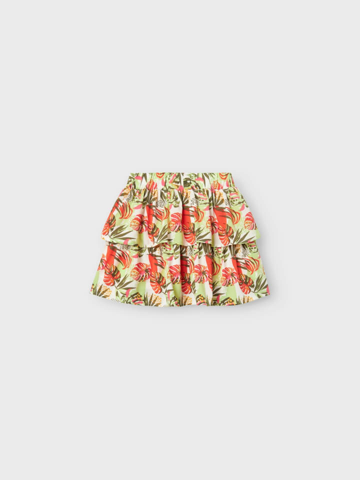 name it Volant Minirock mit Rüschen Blumen Design in Rot günstig kaufen 140