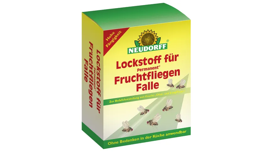 NEUDORFF Permanent Fruchtfliegenfalle Nachfüllpackung 60 ml